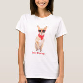 Feliz NaviDog – Funny Christmas Dog Design T-shirt (Voorkant)