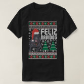 Feliz Navidog Funny Feliz Navidad Merry Christmas  T-shirt (Design voorkant)