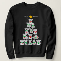 Feliz Navidog-kerstboom