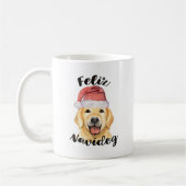 Feliz Navidog kersthond Koffiemok (Links)