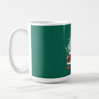 Feliz Navidog Saint Bernard-Hondenliefhebbers voor Koffiemok
