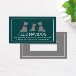 Feliz Navidog, Spaans kerstkaartje Visitekaartje