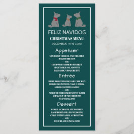 Feliz Navidog, Spaanse stijl Kerstmenu Menu