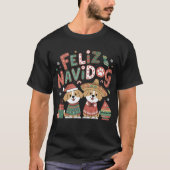 Feliz Navidog T-shirt (Voorkant)
