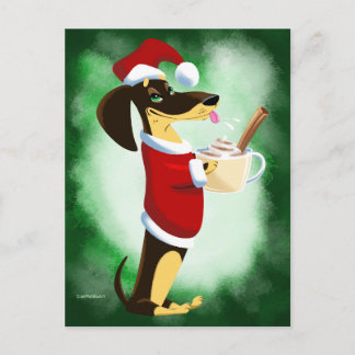 FELIZ NOGGY DOG door Jeff Willis Art Feestdagenkaart