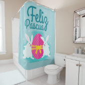 Feliz Pascua Douchegordijn (In situ)