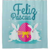 Feliz Pascua Douchegordijn (Voorkant)