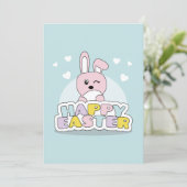 Feliz Pascua Kaart (Staand voorkant)