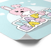 Feliz Pascua Poster (Hoek)