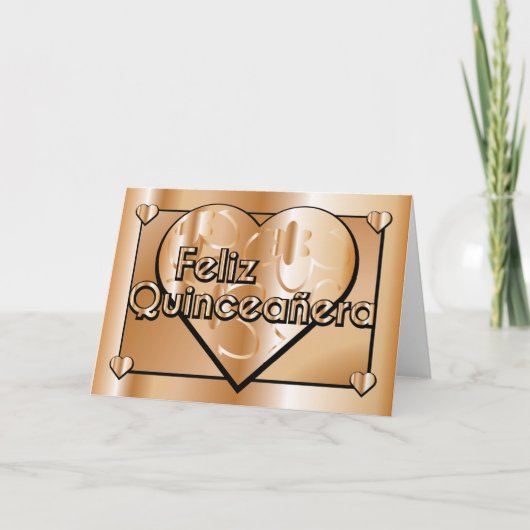 Feliz Quinceañera - Gelukkige 15de Verjaardag (Voorkant)