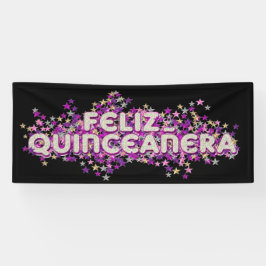 Feliz Quinceanera Spandoek