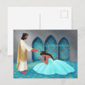 "Feliz Quinceañera." Wenskaart Briefkaart (Voorkant / Achterkant)