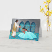 "Feliz Quinceañera." Wenskaart Kaart (Gele Bloem)