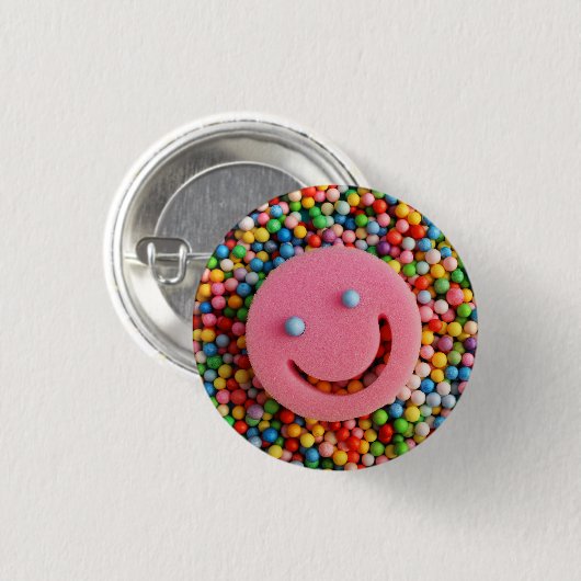 Feliz Ronde Button 3,2 Cm (Voorkant /achterkant)