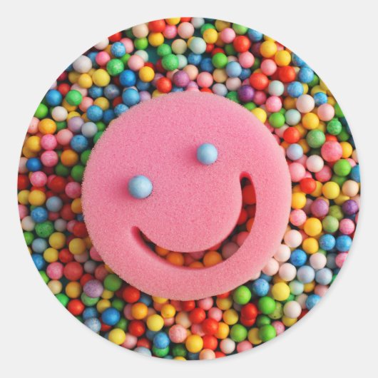 Feliz Ronde Sticker (Voorkant)