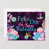 Feliz San Valentin Briefkaart (Voorkant / Achterkant)