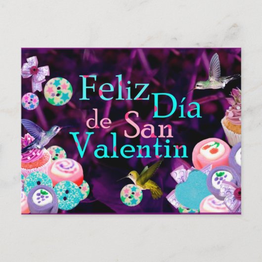 Feliz San Valentin Briefkaart (Voorkant)