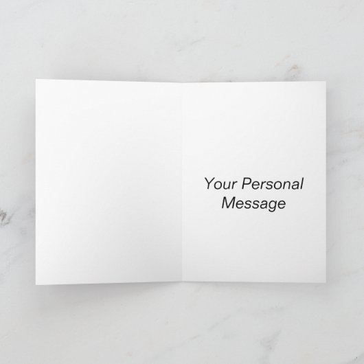 Feliz san valentin Tarjeta plegada Bedankkaart (Binnen)