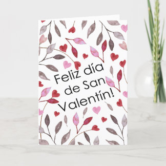 Feliz san valentin Tarjeta plegada Bedankkaart