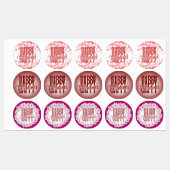 feliz Valentin variadas Labels (Vel)