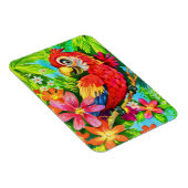 felkleurige papegaai magneet (Rechterzijde)