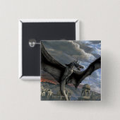 Fell Beast Vierkante Button 5,1 Cm (Voorkant /achterkant)