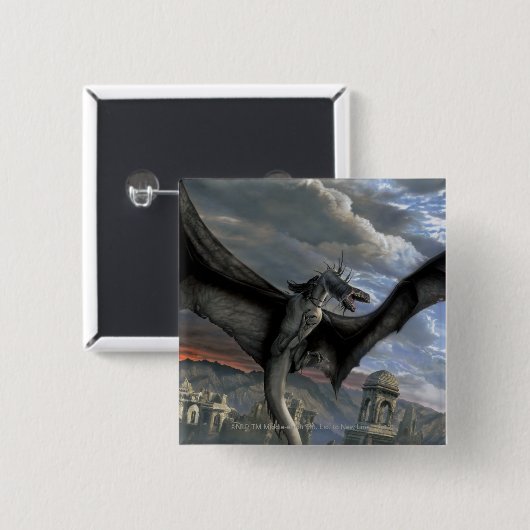 Fell Beast Vierkante Button 5,1 Cm (Voorkant /achterkant)