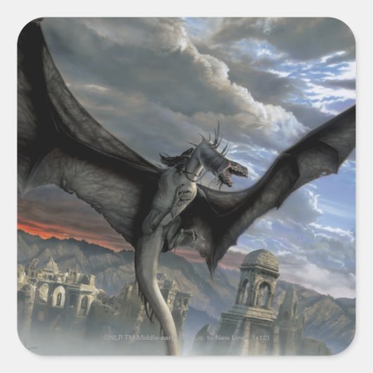 Fell Beast Vierkante Sticker (Voorkant)