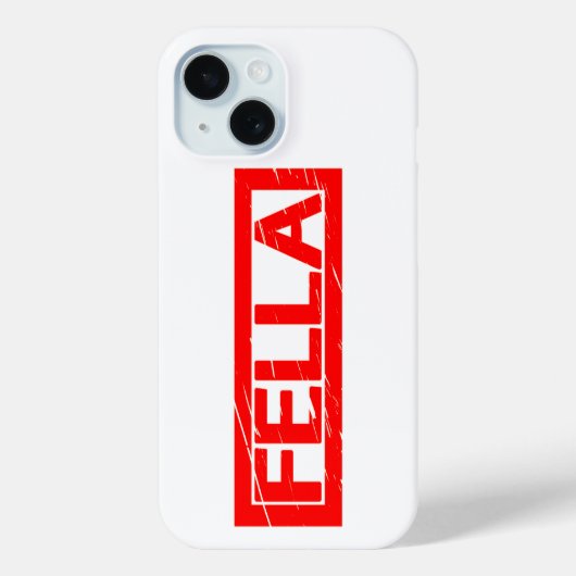 Fella stempel Case-Mate iPhone case (Achterkant)