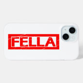 Fella stempel Case-Mate iPhone case (Achterkant (horizontaal))