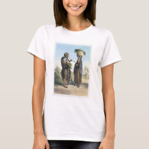 Fellah Man en Woman, illustratie uit 'The Valle' T-shirt