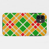 Felle argyle rood groen geel patroon accessoire Case-Mate iPhone case (Achterkant (horizontaal))