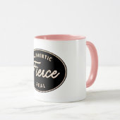 Felle, authentieke, echte koffie mok (Voorkant rechts)