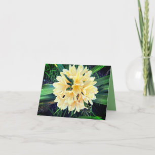 Felle Bloemen Kaart 