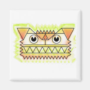 Felle, boze hondenmagneet magneet