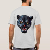 Felle Brullende Panter Mascotte T-shirt (Achterkant)