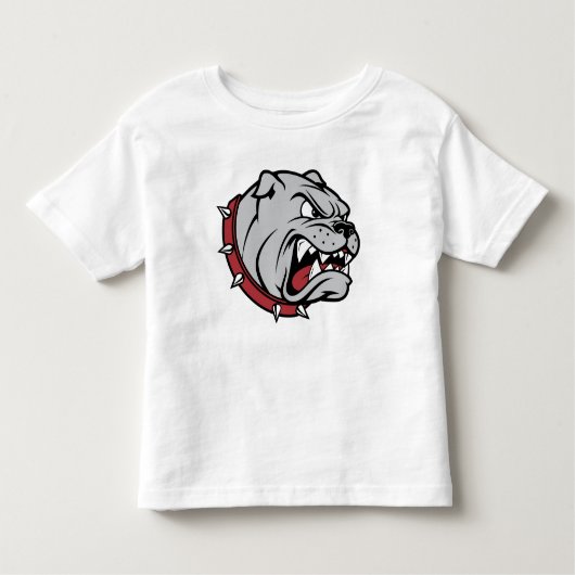 Felle Bulldog Mascotte | Cool Baby Sport Design  Kinder Shirts (Voorkant)