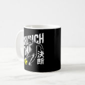 Felle Crunch Time Kat Voetbal Mokken (Voorkant links)