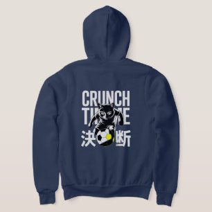 Felle Crunch Time Kat Voetbalfans Hoodie