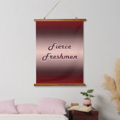 Felle eerstejaars hangend wandkleed (Slaapkamer)