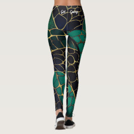 Felle en kleurrijke dierprint leggings