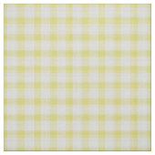 Felle geel geruit Gingham Stof (Swatch)