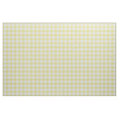 Felle geel geruit Gingham Stof (Fat Quarter)