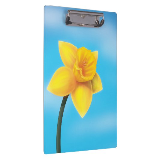 Felle Gele Narcis Klembord (Rechts)