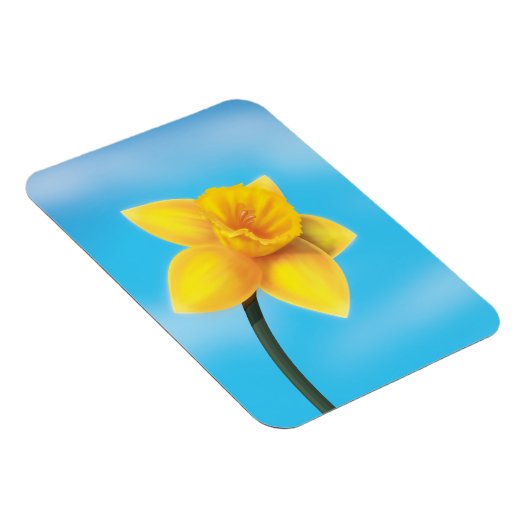 Felle Gele Narcis Magneet (Rechterzijde)