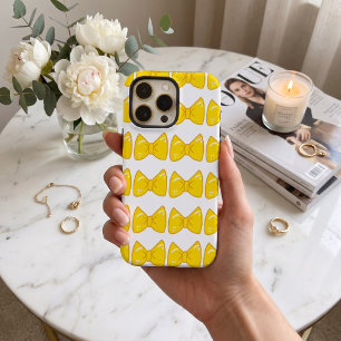 Felle Gele Strikhoes voor Telefoon - Cute Meisjesa iPhone 16 Pro Max Hoesje