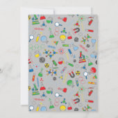 Felle geslacht neutrale wetenschap testbuis kaart (Achterkant)