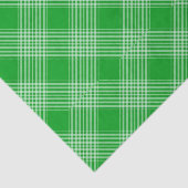 Felle groene geruite geruite patroon tissuepapier (Detail)