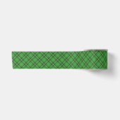 Felle groene tartan geruite lint (Voorkant)