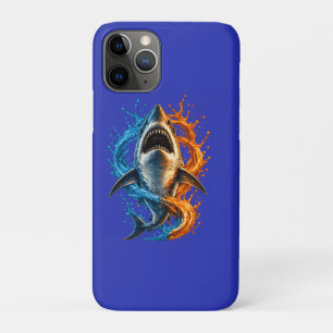 Felle Haaien Strandhanddoek – Blauwe & Oranje Ocea Case-Mate iPhone Case